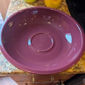 Fiestaware Claret Chip Bowl